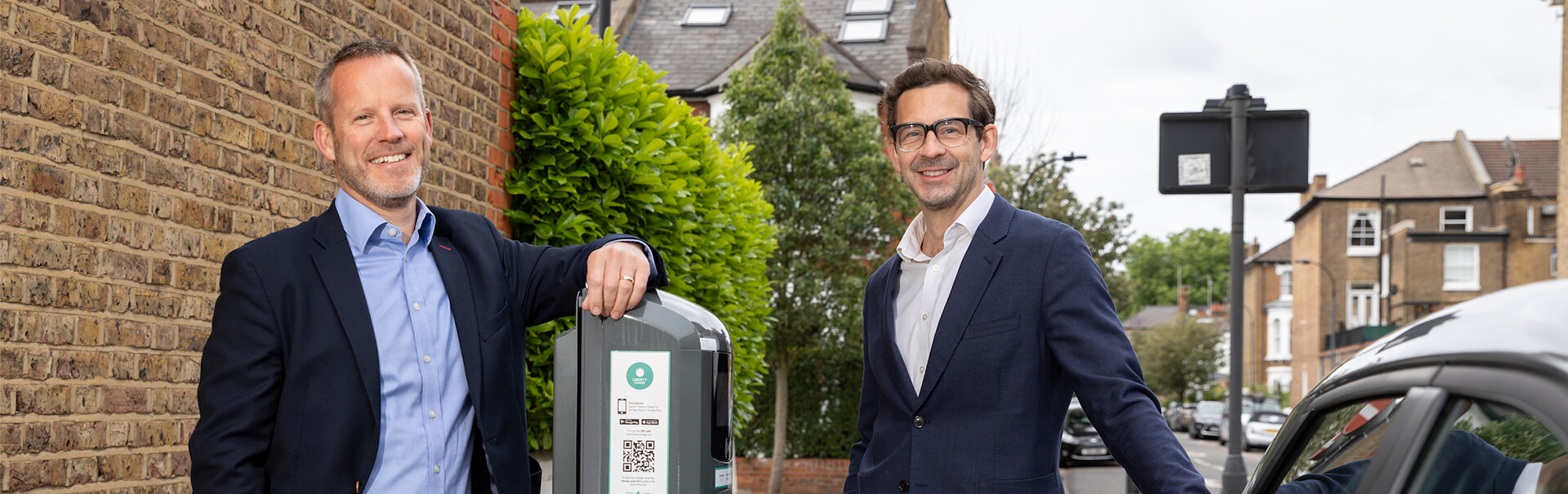 Two mens with the charger