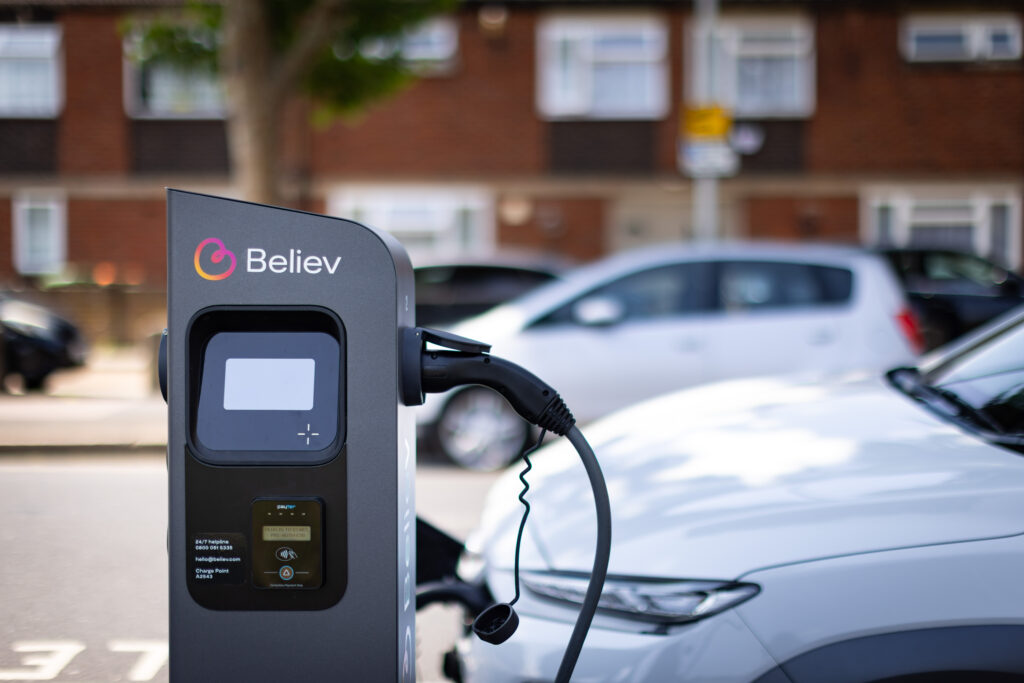 Believ EV charger - Newham