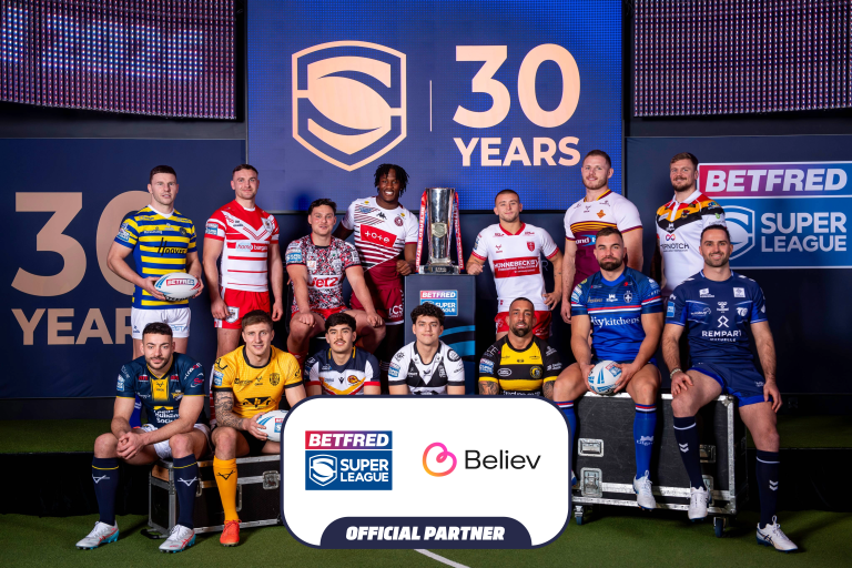 Believ sponsors Rugby League's Super League